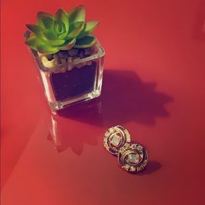 Vintage 1950’s Aurora Borealis Earrings